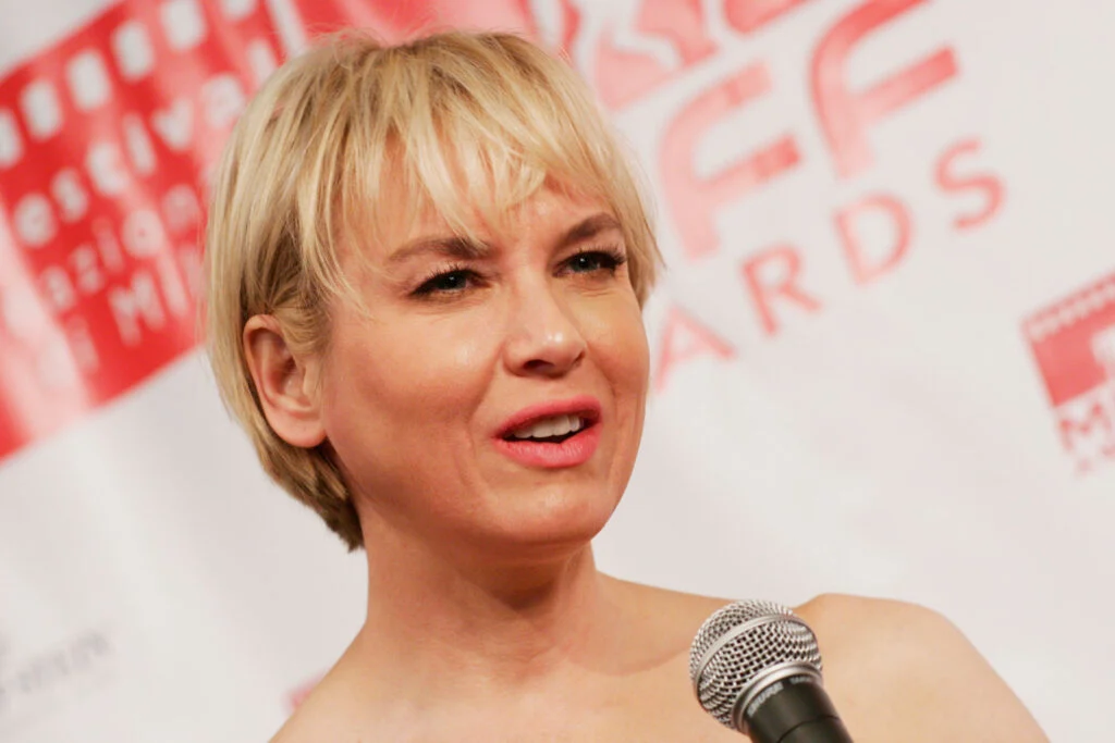 Renée Zellweger durante un incontro con la stampa ai MIFF Awards