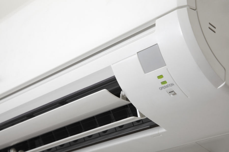 Climatizzatore in ambiente domestico